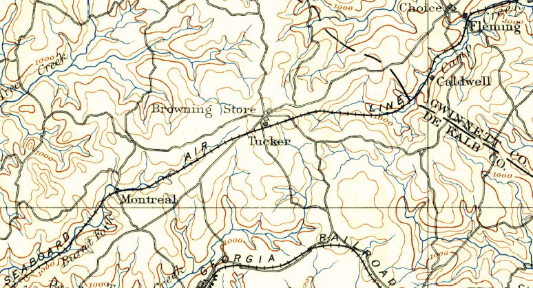 USGU_Tucker,_Georgia_Map