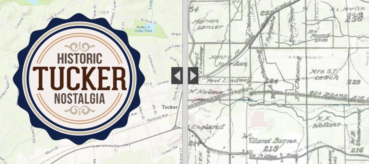 “Tucker Nostalgia” Map Compares 1915 to Present-day Tucker – Tucker History